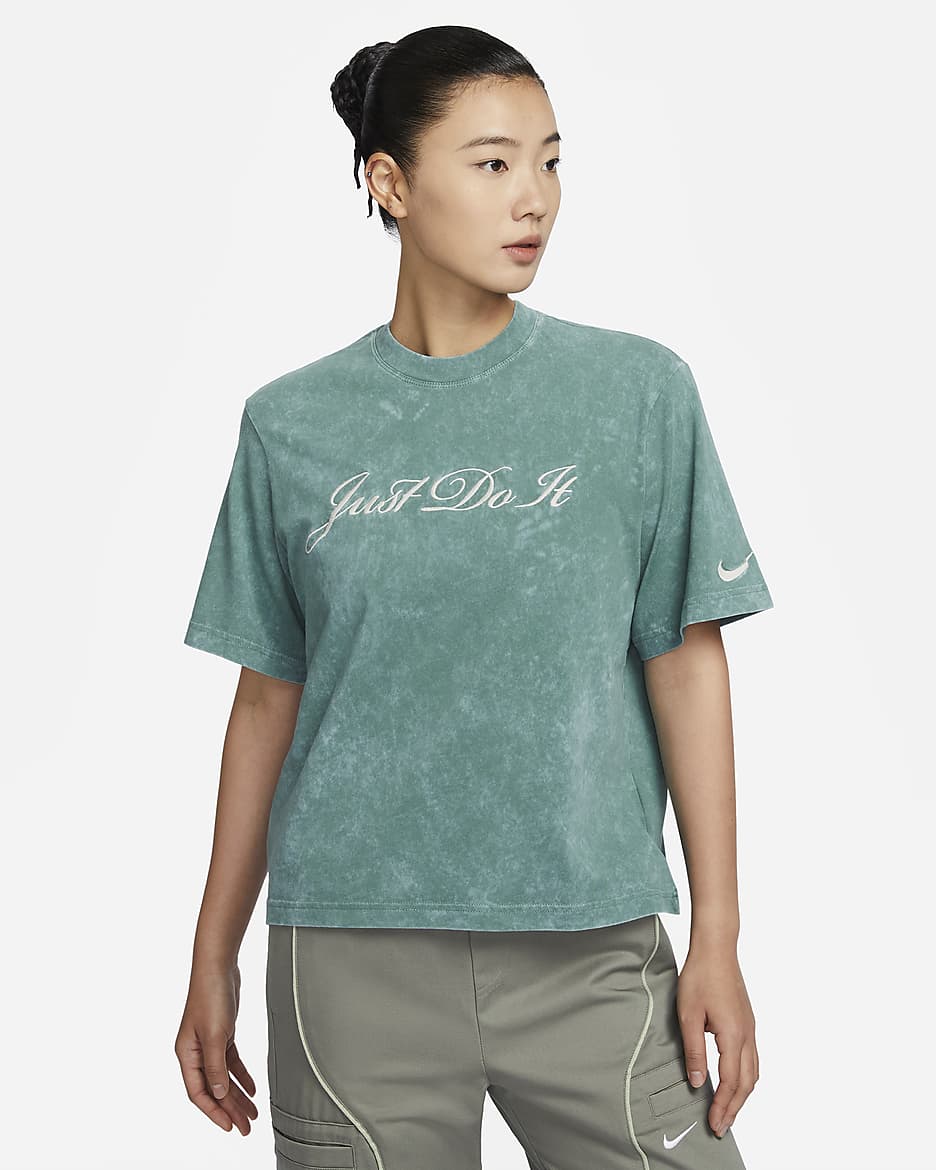 Nike teal t shirt online